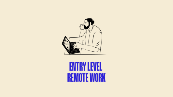 entry level remote work